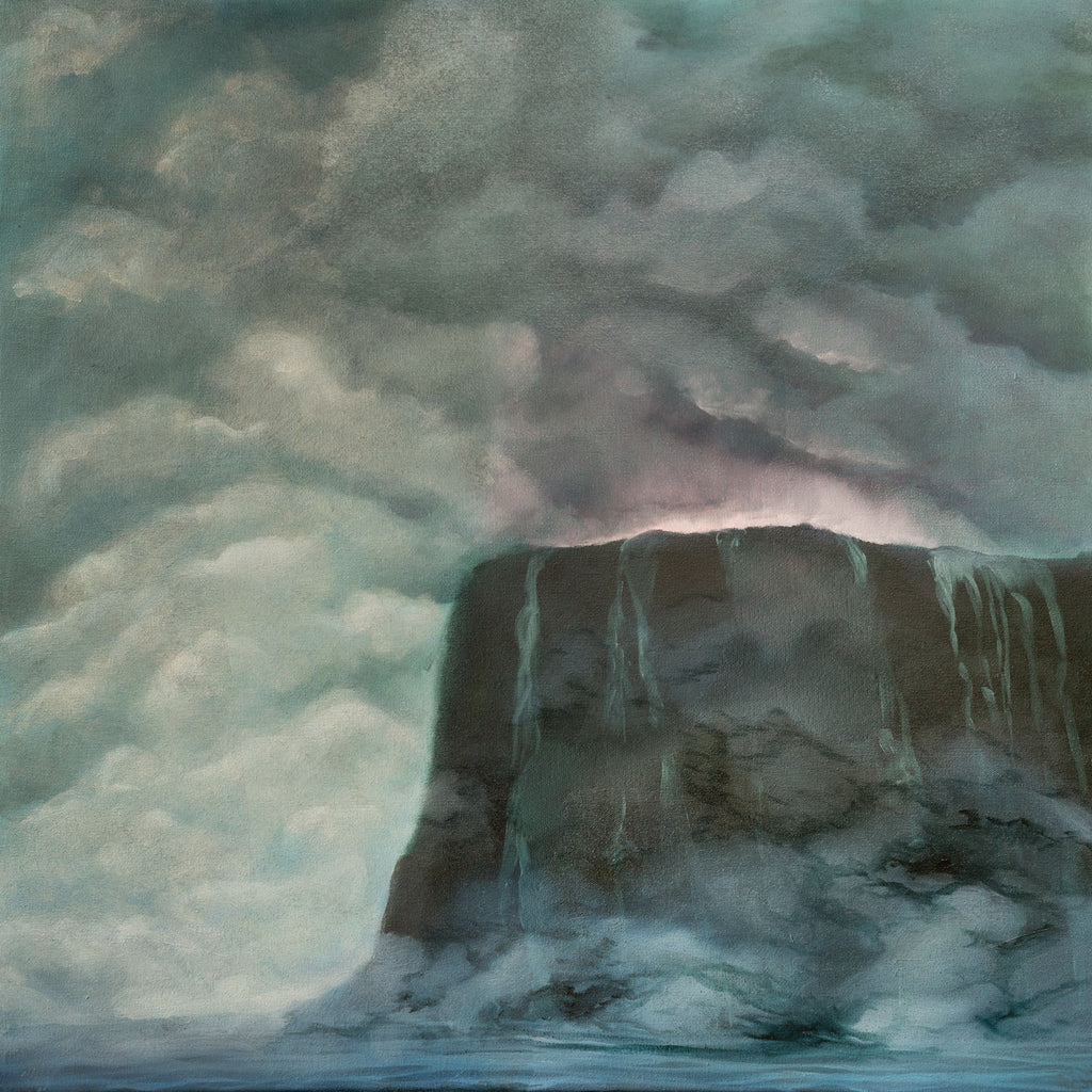 Black Tower Archival Print of Landscape Painting by Harold Roth