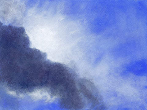 Grey Cloud Print